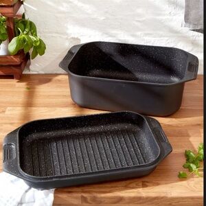 🥦 BergHOFF🥦 Double Roasting Pan 16.5” NIB